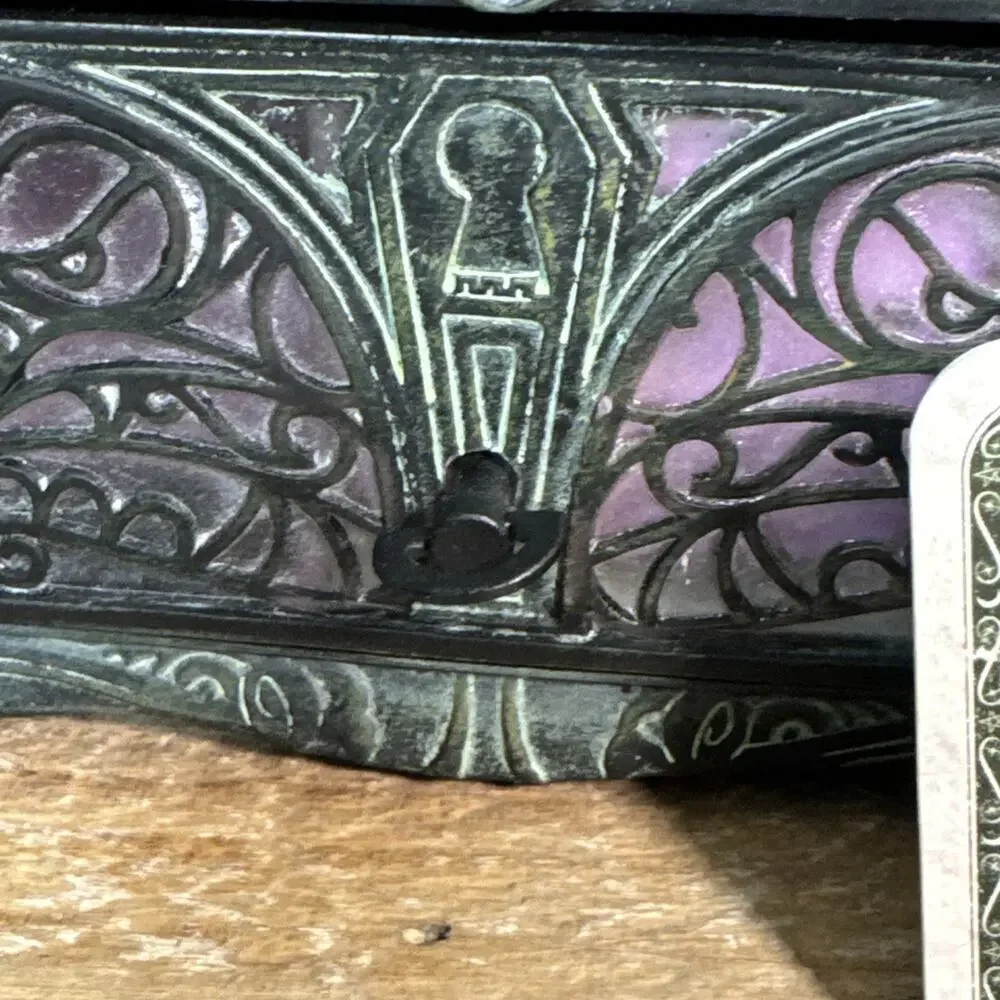 Disney Parks The Haunted Mansion Madame Leota Musical Treasure Jewelry Box New